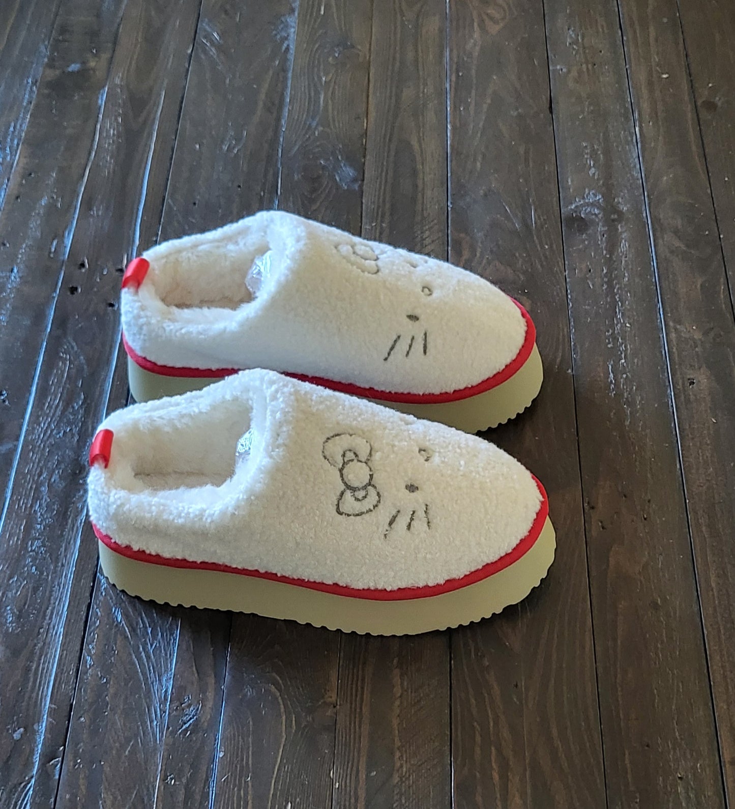 Hello kitty Sherpa shoes