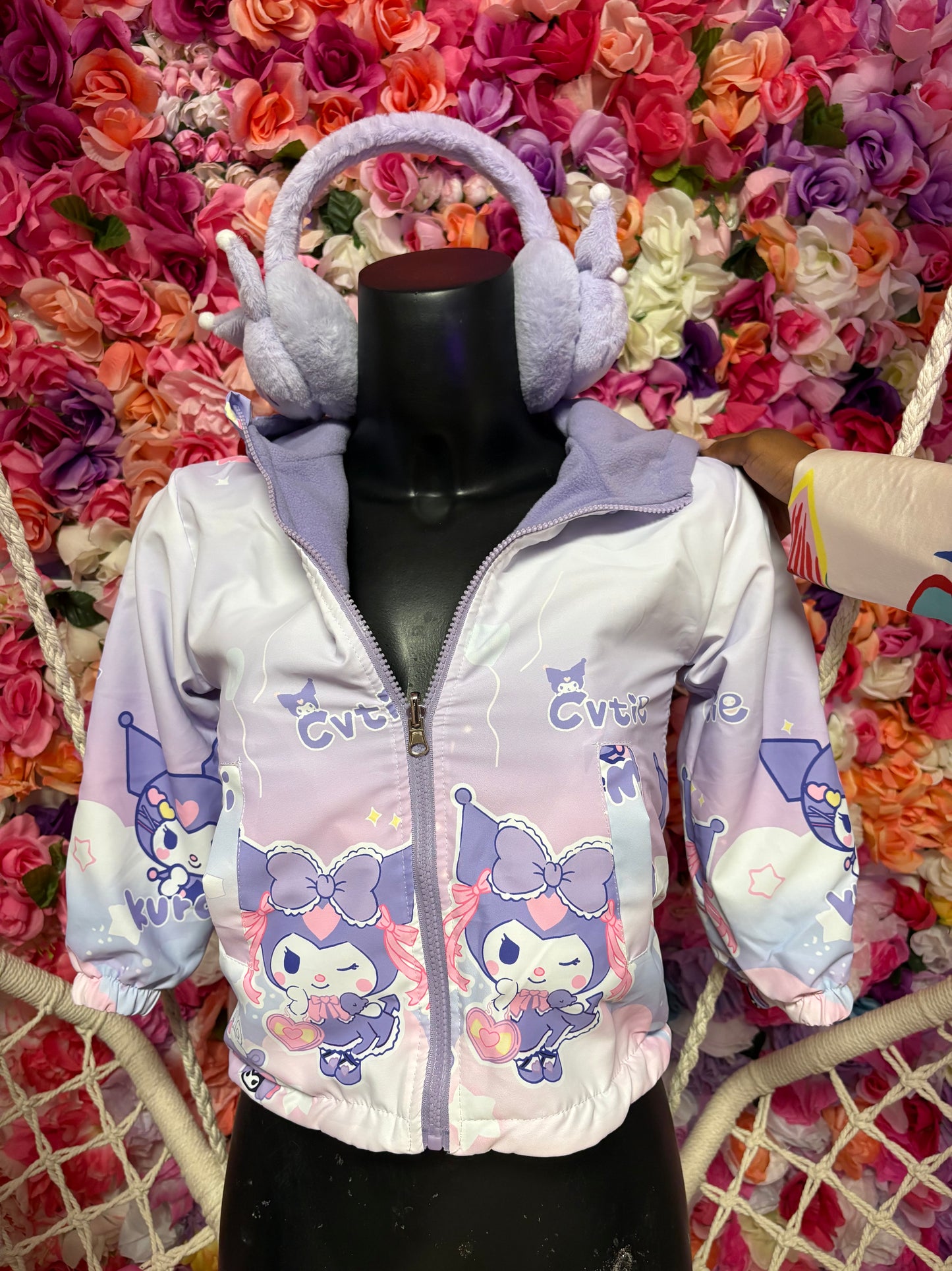 Kuromi print  jacket