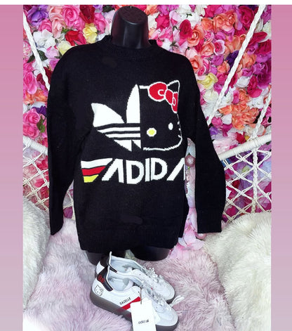 Hello kitty adidas sweatshirts