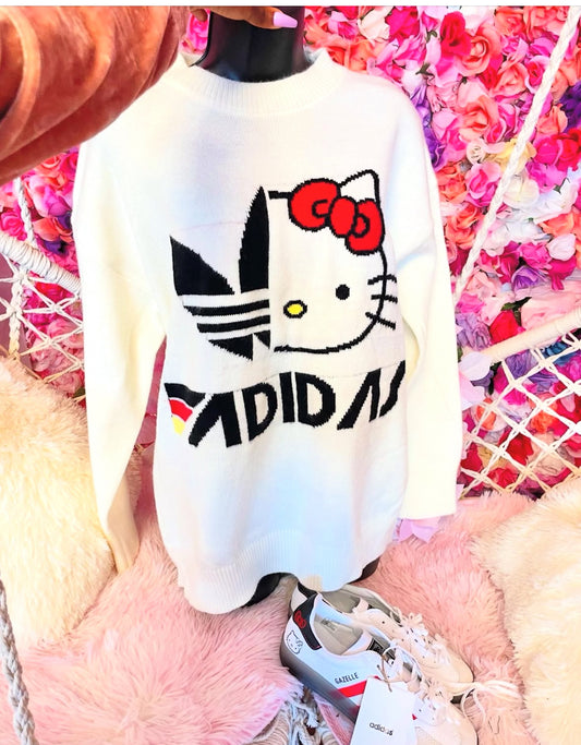 Hello kitty adidas sweatshirts