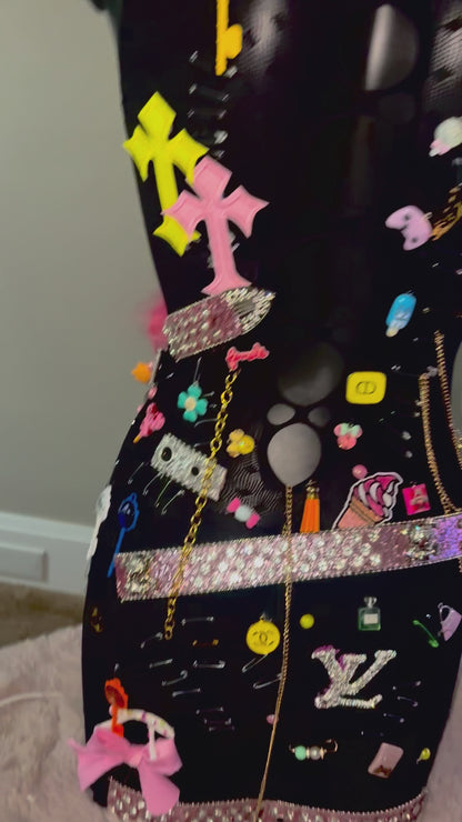 CUSTOM TROLL JUNK DRESS