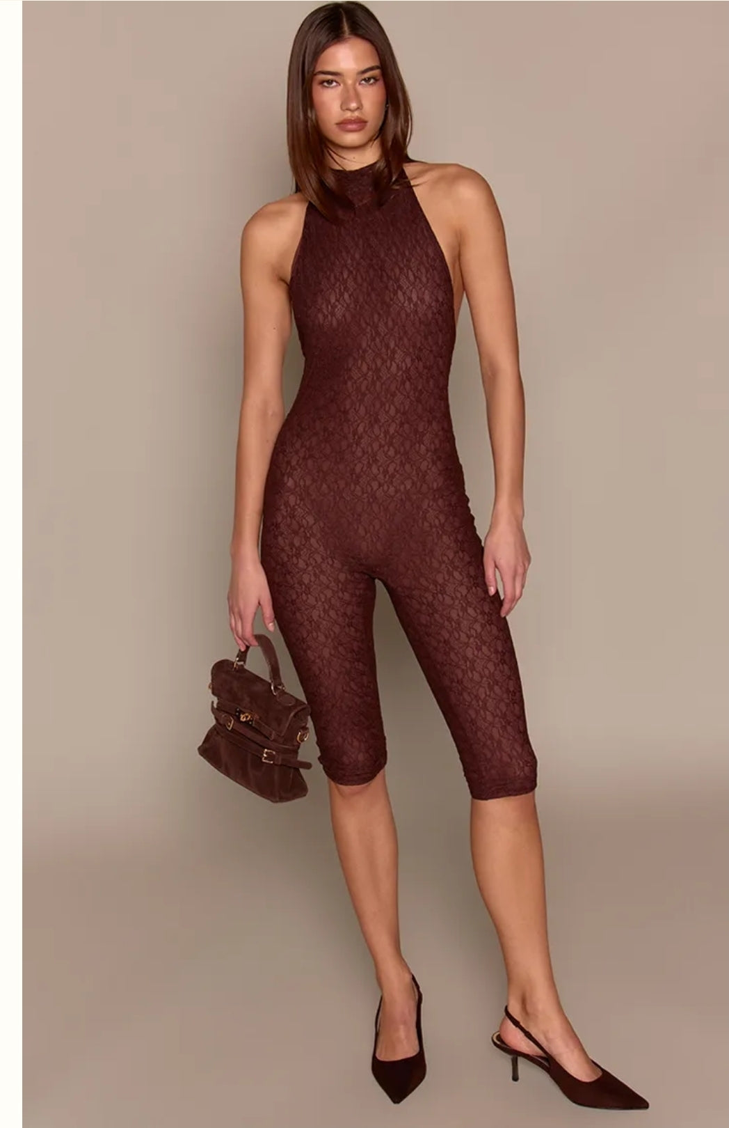 Open Back Jumpsuit