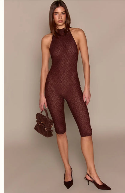 Open Back Jumpsuit